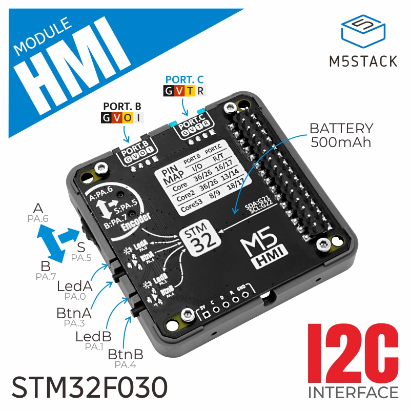M5Stack - وحدة HMI الرسمية M5Stack مع جهاز