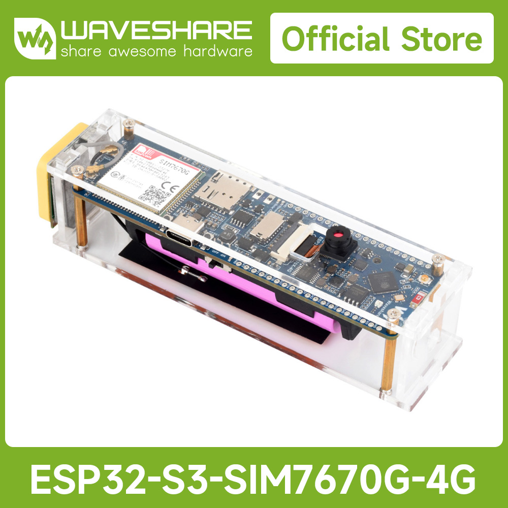 Doit Esp32 - لوحة تطوير Waveshare ESP32-S3 SIM7670G 4G،