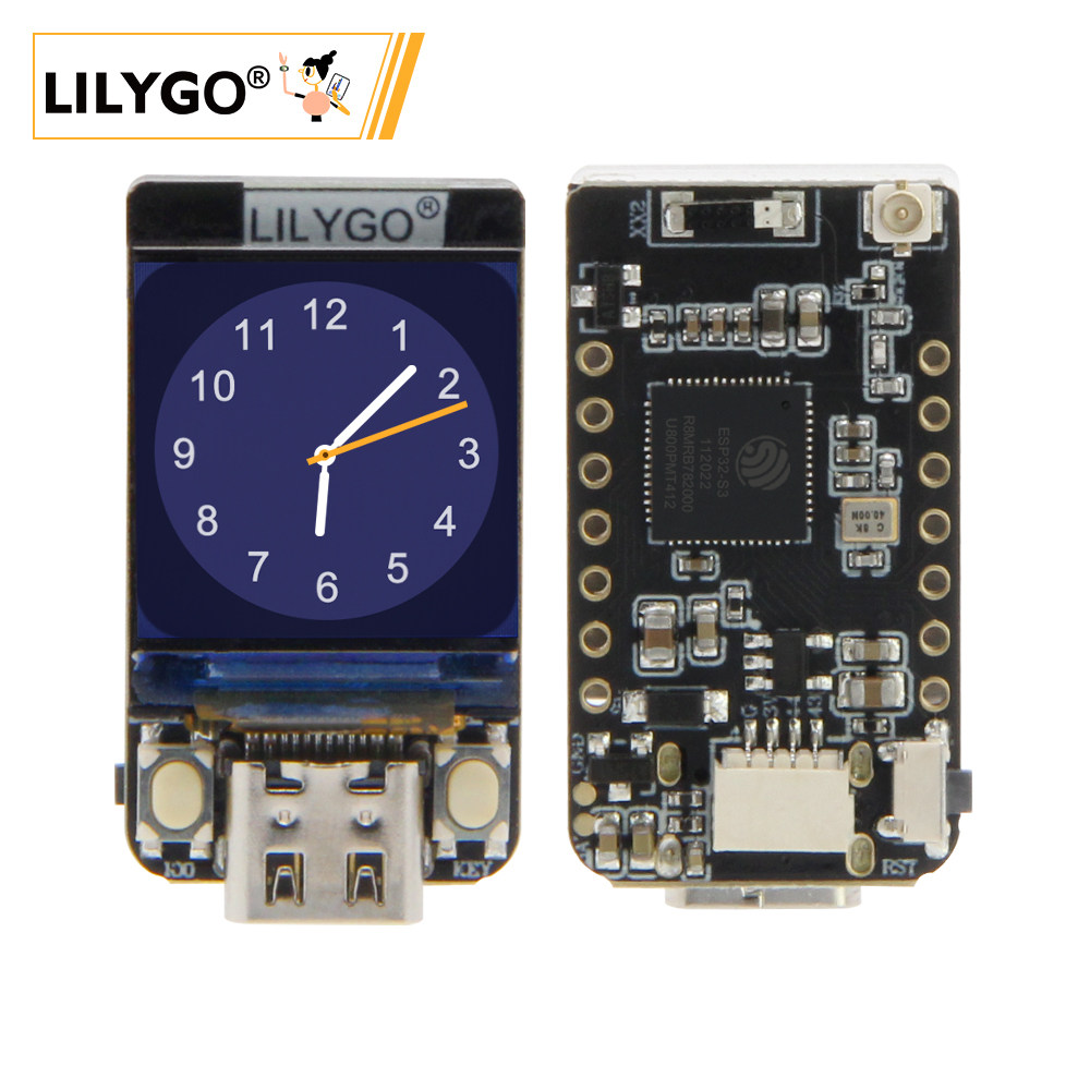 Lolin S3 - وحدة عرض LCD من LILYGO T-QT