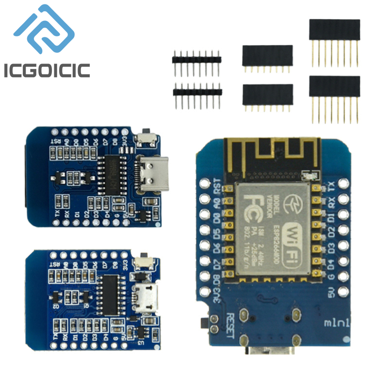Wemos D1 - D1 لوحة تطوير صغيرة NodeMcu ،