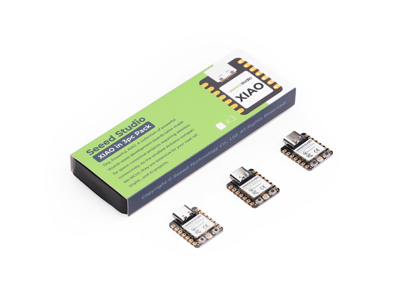 3 قطعة حزمة XIAO ESP32C3 لوحة  - مراجعة Doit Esp32 وسعره