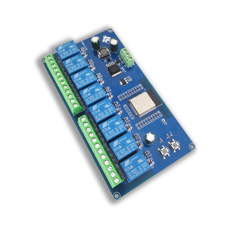 وحدة ترحيل واي فاي ذات 8 قنوات - مراجعة Doit Esp32 وسعره